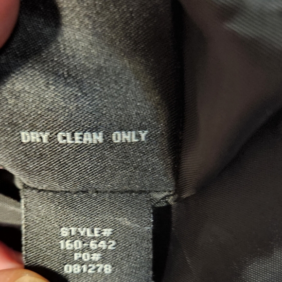 JOU JOU black white plaid 6 button closure pea coat jacket - Picture 13 of 14